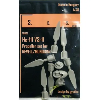 Plastikový model S.B.S model 1/48 He-111 VS-11 - Propeller set (REV/MONO)