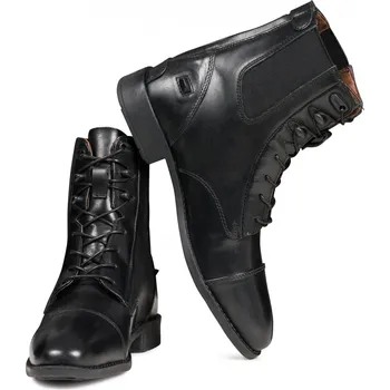 Jezdecká obuv ELT Pérka kožená Belfort ELT, dámská, černá 40