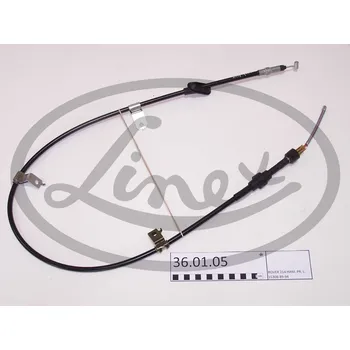 Lanko parkovací brzdy Tazne lanko, provozni brzda, , GVC1057, GVC902357, LINEX, 36.01.05