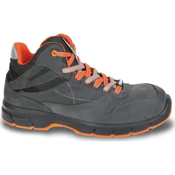 Pracovní obuv 7253NKK 41-NUBUCK KOTNÍKOVÁ OBUV NAPUŠTĚNÁ