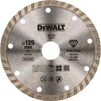 Řezný kotouč Dia řezný kotouč 125mm Laser1 Turbo na beton a cihly DeWALT DT3712
