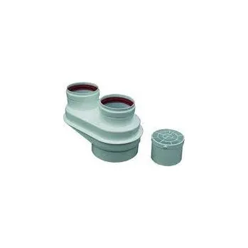 Kouřovod JUNKERS Odtah AZB 823 - koaxiální základní díl děleného odtahu, pr. 80/125 mm (7719001936)