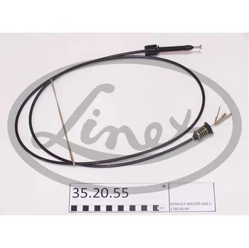 Lanko parkovací brzdy Lanko plynu, , 5000394950, LINEX, 35.20.55