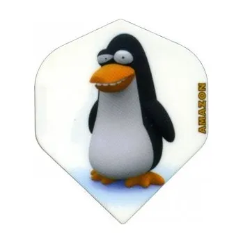 Příslušenství pro šipky Letky Ruthless Amazon Cartoon tučňák F1610