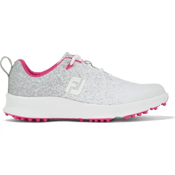 Footjoy Leisure UK 4,5, Silver/White/Fuchsia, dámské