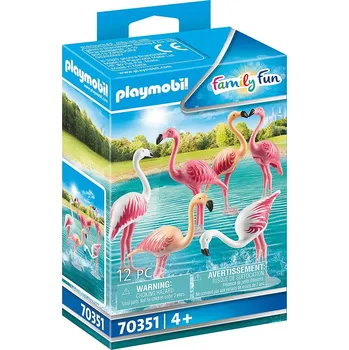 Stavebnice Playmobil Playmobil Family Fun 70351 Plameňáci