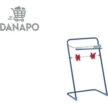 Zásobník na papírové ručníky Podlahový stojan na průmyslové utěrky Katrin Stand Varianta: Bez dorazů