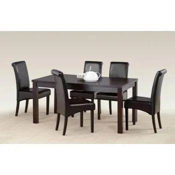 Jídelní stůl ImportWorld Dřevěný jídelní stůl Nicolás II 160 cm (Barva: Wenge)