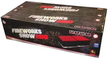 Zábavní pyrotechnika Klásek pyrotechnics Fireworks show 200 ran/25 mm