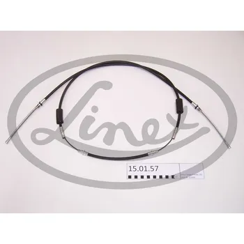 Lanko parkovací brzdy Tazne lanko, provozni brzda, , 6166968, 86VB2A604BE, LINEX, 15.01.57