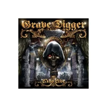 Zahraniční hudba 25 To Live / 2CD+DVD - Grave Digger [2 CD/DVD]