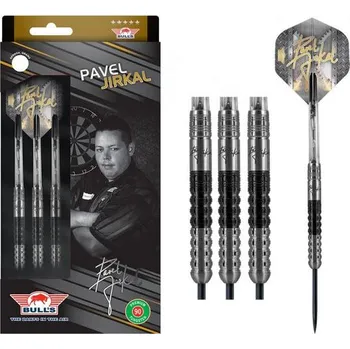 Šipky steel Pavel Jirkal 90% Black Titanium 21g (90% Tungsten +dárek podepsaná karta Pavla Jirkala)