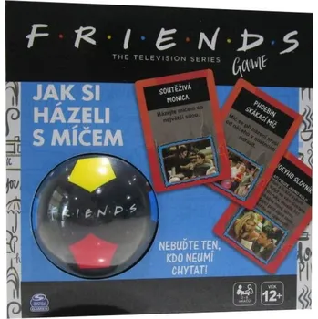 Desková hra Spin Master Přátelé Jak si házeli míčem