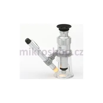 Mikroskop Výprodej - PEAK 2034-20 (20x) přenosný měřící mikroskop s přísvitem