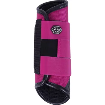 Vybavení pro koně QHP Kamaše zadní Eventing Technical QHP, pár, fuchsia XL