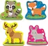 Puzzle Trefl Baby Classic Zvířata v lese 3, 4, 5, 6 dílků