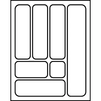 Příborník do zásuvky Poli příborník do zásuvky 450 Comfort barva: stříbrná