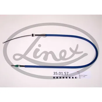 Lanko parkovací brzdy Tazne lanko, provozni brzda, , 7700424469, 7700846155, LINEX, 35.01.57