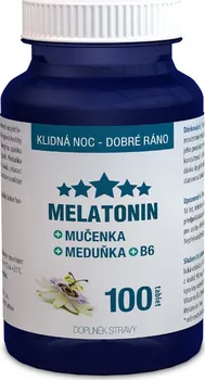 Přípravek na podporu paměti a spánku Clinical Nutricosmetics Melatonin + mučenka + meduňka B6