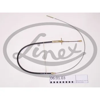 Lanko parkovací brzdy Tazne lanko, provozni brzda, , 34411120189, LINEX, 06.01.03