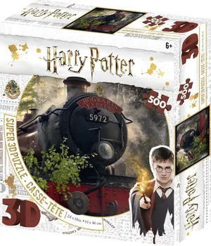 Puzzle Prime 3D Harry Potter Bradavický expres 500 dílků