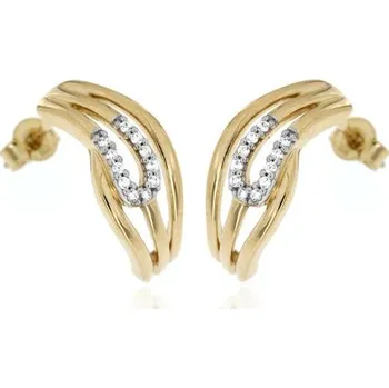 Náušnice Zlatnictví U Kostela Zlaté náušnice půlkroužky 765 482001492