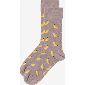 Sada pánského spodního prádla Pánské ponožky John Frank JFLSFUN65 UNI šedá