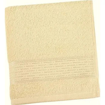 Ručník HEDVA ČESKÝ BROKÁT Ručník froté 50x100 Lucie Barevná varianta: smetanová, Výšivka: jméno do 10 písmen - bílá