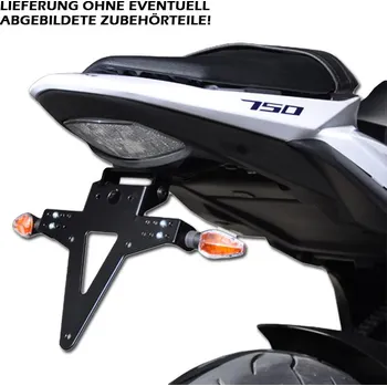 HS MOTO - Německo Suzuki GSR 750 držák registrační značky