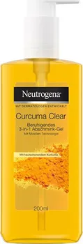 Čistící gel Neutrogena Curcuma Clear 3-in-1 Micellar Gel 200 ml