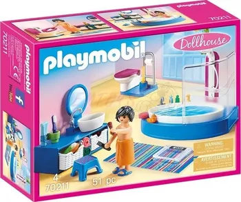 Stavebnice Playmobil Playmobil 70211 Moderní koupelna
