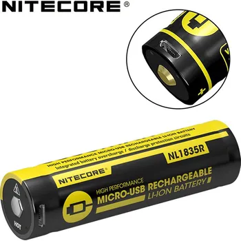 Článková baterie Dobíjecí USB baterie Nitecore 18650 3500mAh (NL1835R)