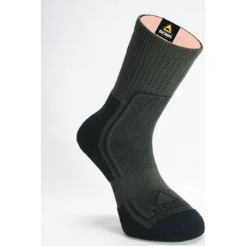 Pánské ponožky Myslivecké ponožky jaro-podzim Bobr zelené 43-45 barva zelená