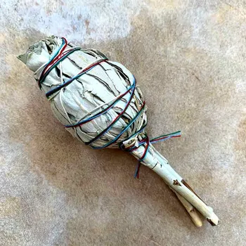 Vonná tyčinka Šalvěj Bílá Kalifornská - vykuřovací svazek malý