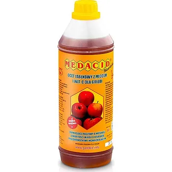 Ocet Medacid - jablečný ocet s medem a vit. C - 1l, vyvážené pH