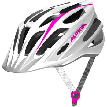Alpina Sports Tour 2.0 bílá/růžová 53 - 58 cm Cyklistická přilba Alpina Sports Tour 2.0 bílá/růžová 53 - 58 cm