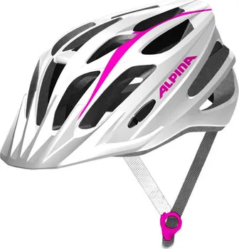 Cyklistická přilba Alpina Sports Tour 2.0 bílá/růžová 53 - 58 cm