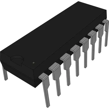 Integrovaný obvod Posuvný registr SN74HC595N 74HC595 8bit DIP-16