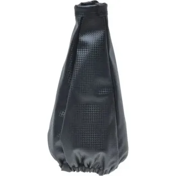 Manžeta na řadící páku černý karbon červené švy