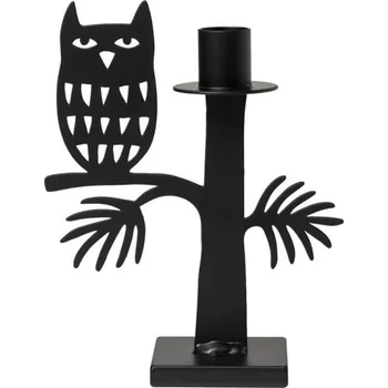 Svícen Svícen Owl, Bengt & Lotta Švédsko velký 19 x 19,5 cm