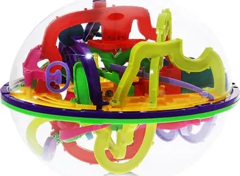 Hlavolam Icoy Toys Bludiště ovál 3D 20 cm