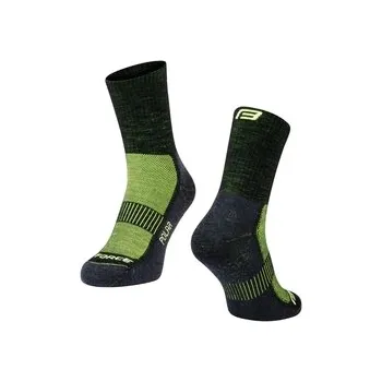 Pánské ponožky Force ponožky Polar S-M/36-41, černo-fluo