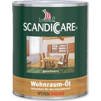 Olej na dřevo 3 l Scandiccare Olej na nábytek, bezbarvý (Scandiccare interiérový bezbarvý olej na dřevěné povrchy)
