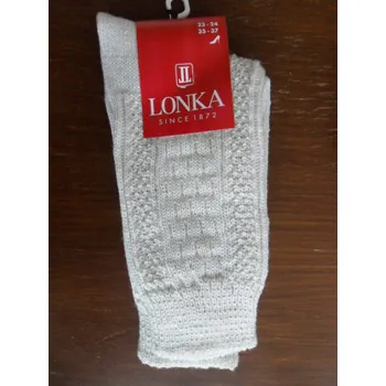 Dámské ponožky MODRAVA-dámské vlněné ponožky LONKA tmavě šedé 38-40(25-26)