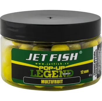 Boilies JetFish JET FISH Legend Range Pop-Up 12mm : MULTIFRUIT