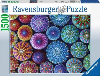 Puzzle Ravensburger Barevné kamínky 1500 dílků