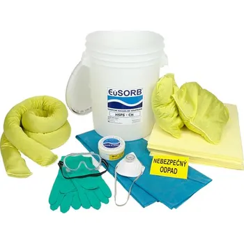 Sorbent Havarijní souprava HSP, chemická, 39 l
