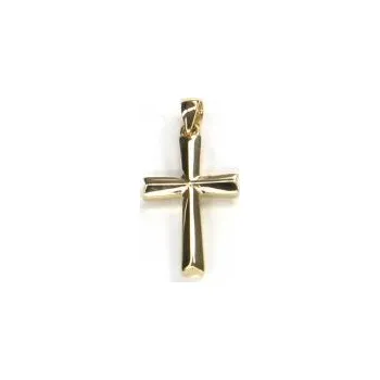 Přívěsek Přívěs ze žlutého zlata křížek Pattic AU 585/000 1,55 gr ARP107405Y