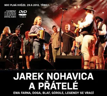 Česká hudba Jaromír Nohavica - Jarek Nohavica a přátelé [2CD + DVD]