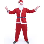 Rappa Kostým Santa Claus bez vousů Uni